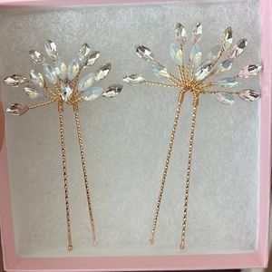 Jay Kay braids and bridal  hair pins